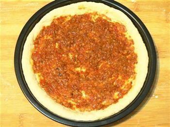 烤肠香菇披萨的做法步骤17