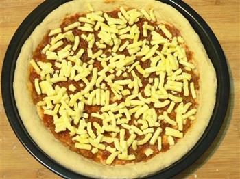 烤肠香菇披萨的做法图解18