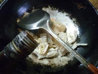 蒜薹茭白炒虾蛄的做法图解11