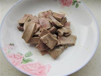 猪肝日本豆腐汤的做法步骤3