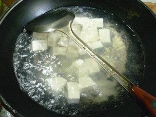 菜芯干鸡蛋豆腐汤的做法步骤8