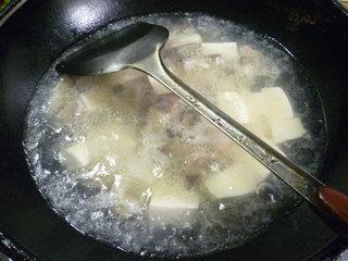 菜芯干豆腐猪肚汤的做法步骤10