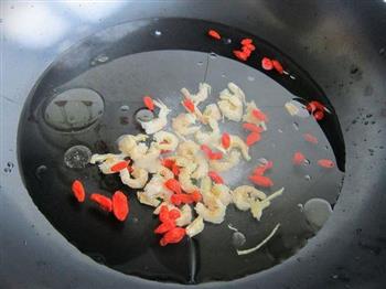 虾米煮菜心的做法图解5