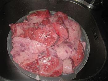 猪肺菜干汤的做法步骤1
