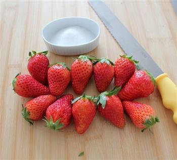 草莓粉的做法步骤1