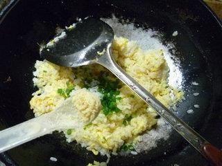 家常鸡蛋炒饭的做法步骤9