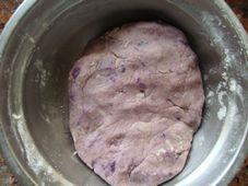 心形紫薯饼干的做法步骤5