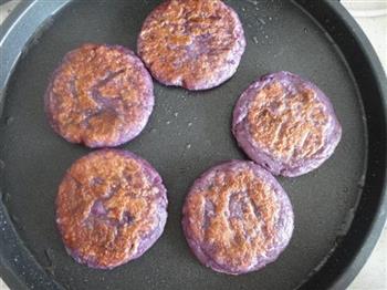 紫薯豆渣糯米饼的做法步骤6