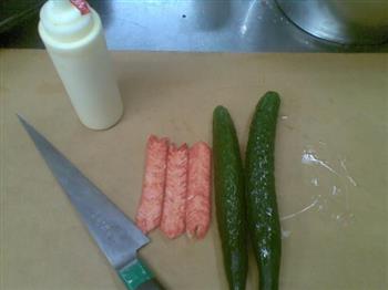 蟹籽沙拉的做法步骤1