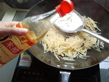 酸辣土豆丝的做法步骤7