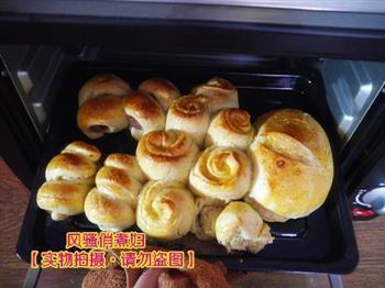黄油燕麦面包热狗卷的做法图解7