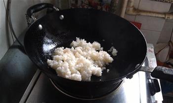 蒜苔蛋炒饭的做法步骤6