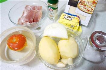 奶酪培根焗土豆泥的做法步骤1