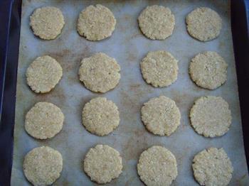 燕麦椰蓉饼干的做法步骤5