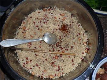 香糯红豆肉粽的做法步骤3
