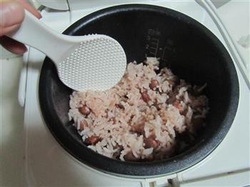 彩椒鸡丁红豆饭的做法步骤3
