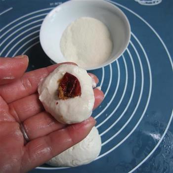 红枣糯米粑粑的做法步骤3