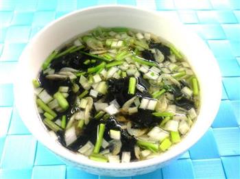 虾皮紫菜汤的做法步骤3