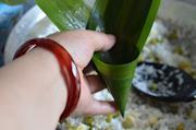 豌豆玉米甜粽的做法步骤3