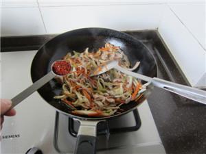 榨菜炒肉丝的做法步骤10