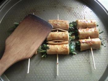 香辣烧烤豆腐串的做法步骤11