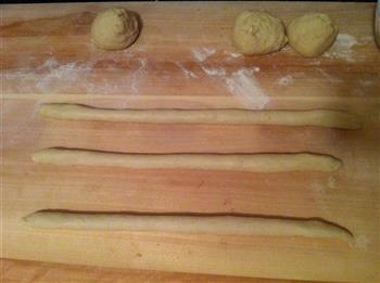 豆渣辫子面包的做法步骤5