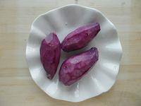 紫薯红豆糕的做法步骤1