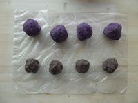 紫薯红豆糕的做法步骤4