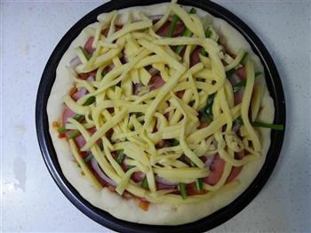 家庭版火腿披萨的做法图解18