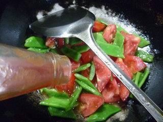 番茄油豆角的做法图解9