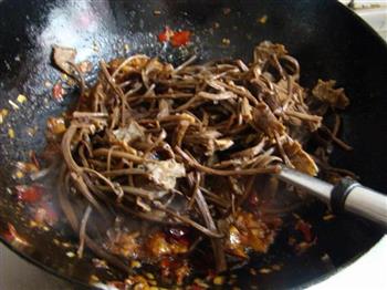 干锅茶树菇的做法图解10