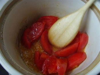 番茄肉丸汤的做法步骤5