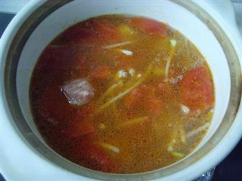 番茄肉丸汤的做法步骤8