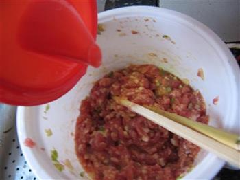 油菜肉丸汤的做法步骤10