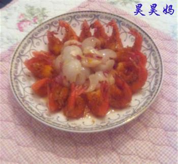 荔枝香酥凤尾虾的做法步骤11