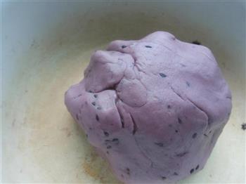 紫薯锅盔的做法步骤1