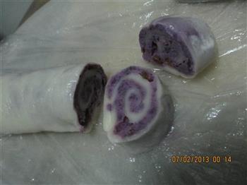 紫薯糯米糕的做法步骤10