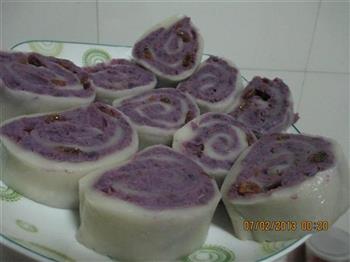 紫薯糯米糕的做法步骤11
