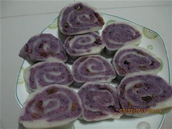 紫薯糯米糕的做法步骤12