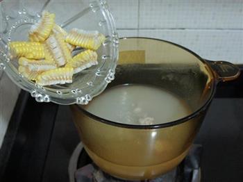 鲜淮山玉米排骨汤的做法图解6