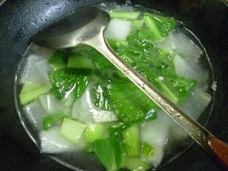 咸肉青菜冬瓜汤的做法步骤10