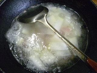 咸肉青菜冬瓜汤的做法图解7
