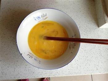 苦菜煎蛋的做法步骤3