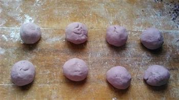 牛奶紫薯馒头的做法图解9