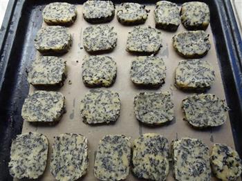 黑芝麻海苔饼干的做法步骤11