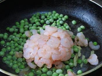 豌豆虾仁烩玉子豆腐的做法图解9