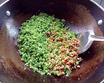 鲜椒肉末豇豆的做法步骤11