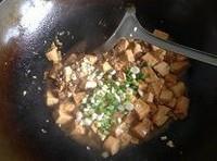 蒜香肉末烧豆腐的做法步骤9