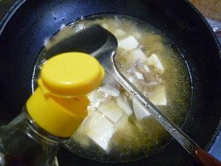 里脊肉榨菜豆腐羹的做法步骤7