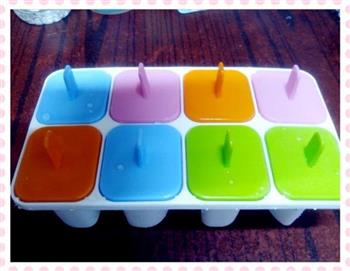 椰奶绿豆沙冰棒的做法步骤9
